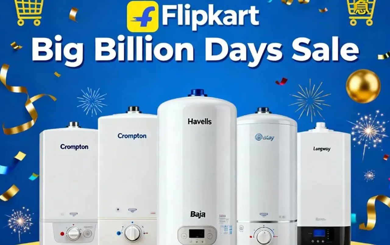 Flipkart Big Billion Days Sale: भारी छूट में खरीदें टॉप ब्रांड्स के बेस्ट गीजर, कीमतें जल्द होंगी ज्यादा, देखें लिस्ट