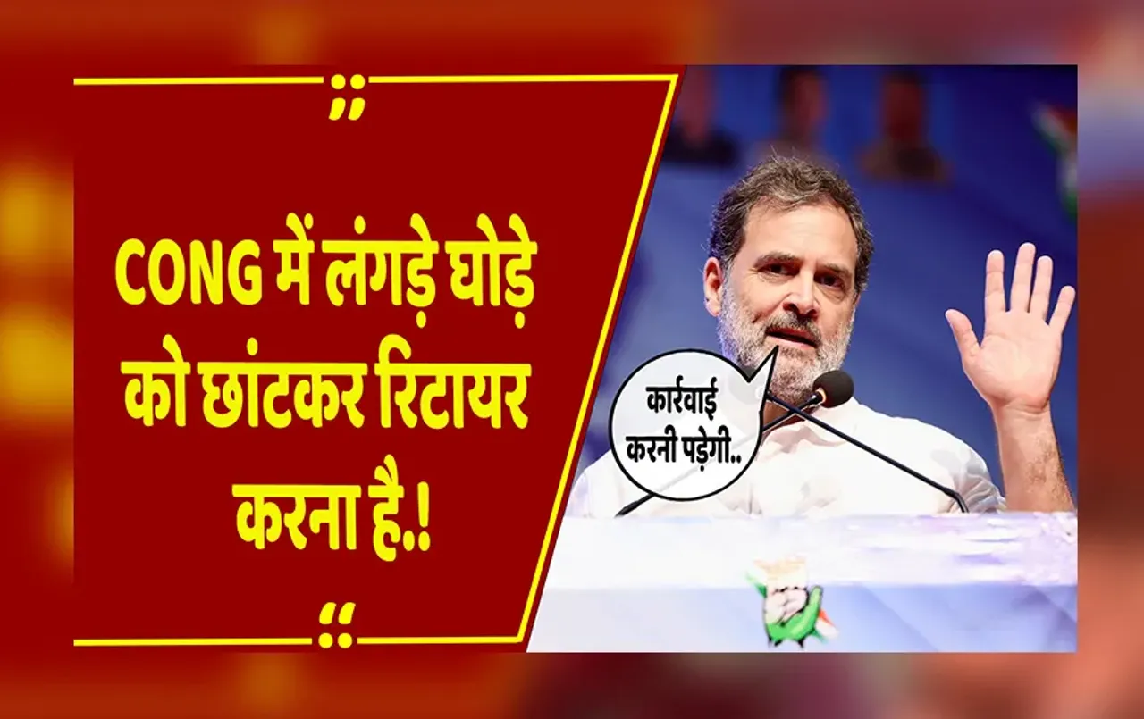 MP NEWS: आराम करो, बाकी लोगों को तंग मत करो.. MP Congress में किसे लंगड़ा घोड़ा बता गए Rahul Gandhi.?