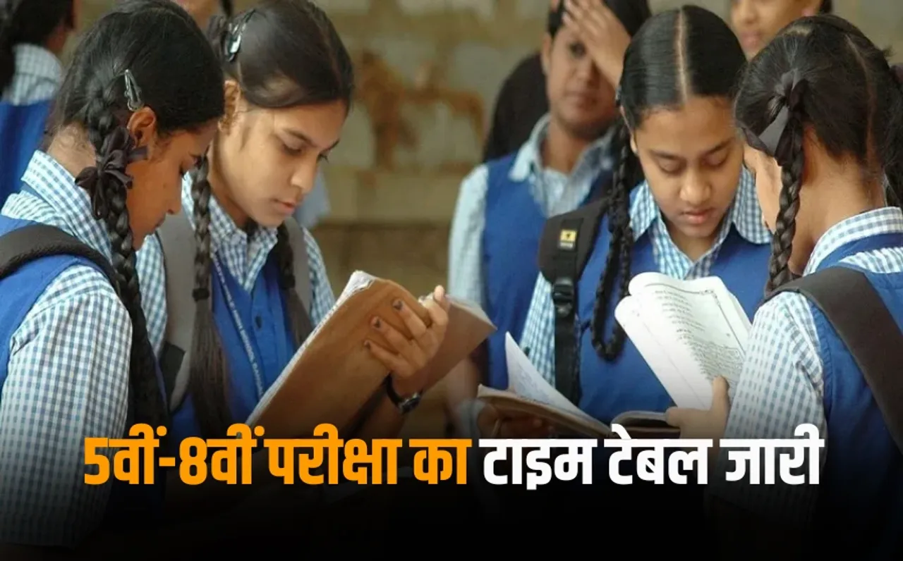 CG 5th-8th Board Exam Schedule