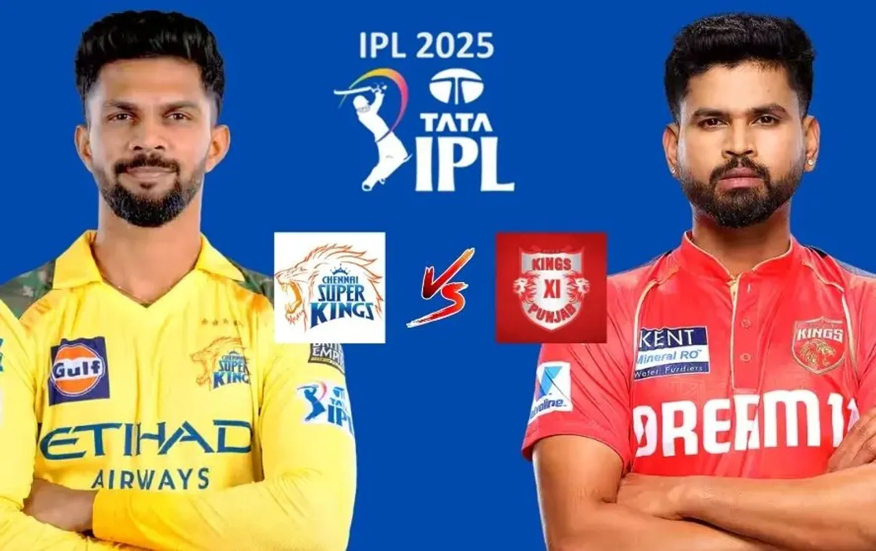 IPL 2025 PBKS vs CSK Match Today