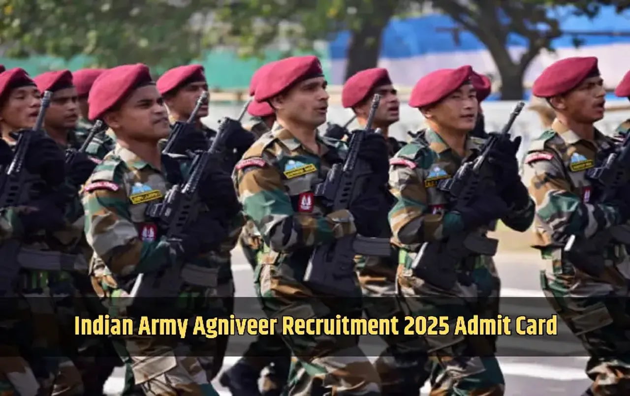 Indian Army Agniveer Recruitment 2025 Admit Card