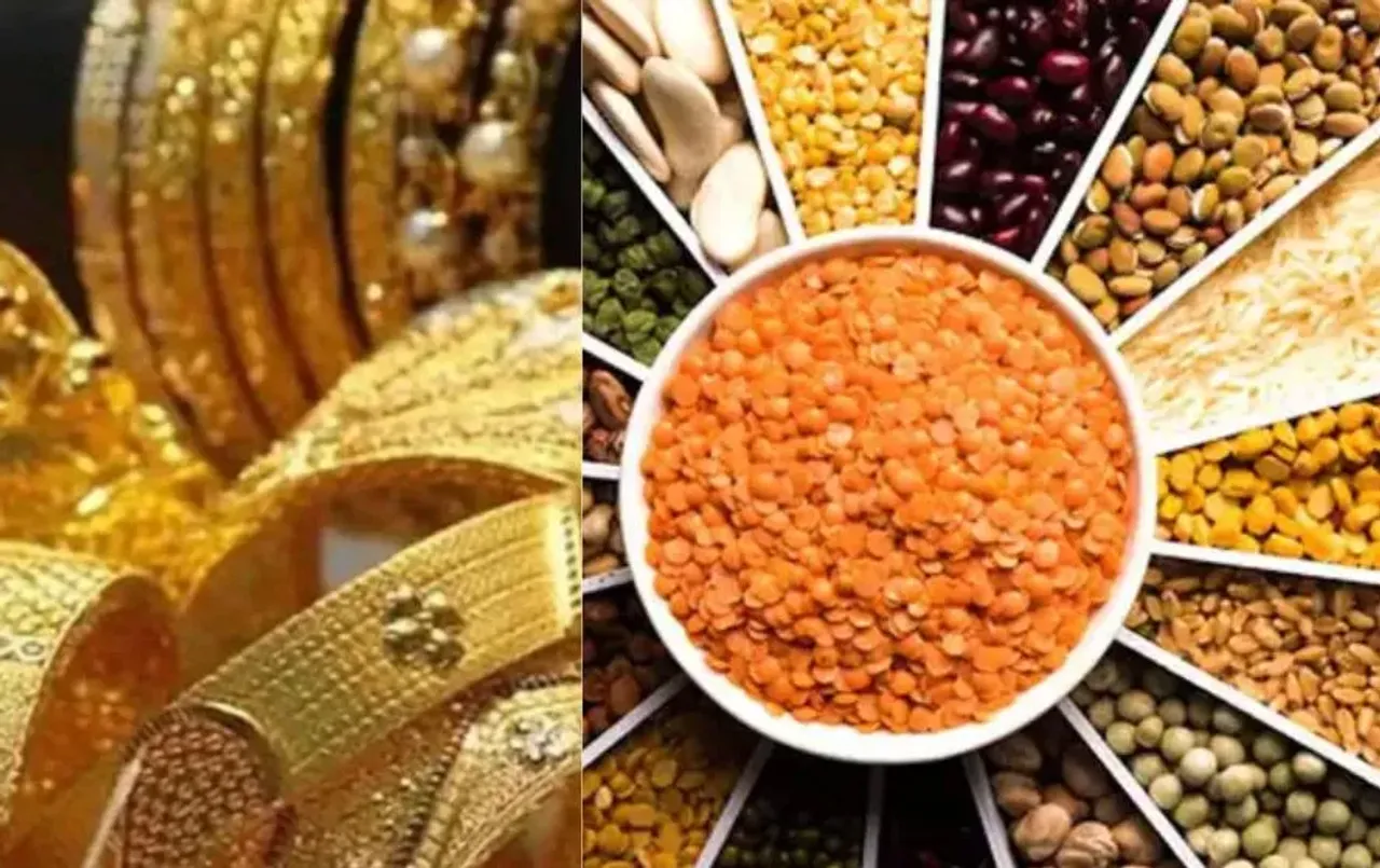 Indore Mandi Bhav Today: सोने-चांदी की कीमतों में भारी गिरावट, लौंग में तेजी, उड़द और सोयाबीन कमजोर