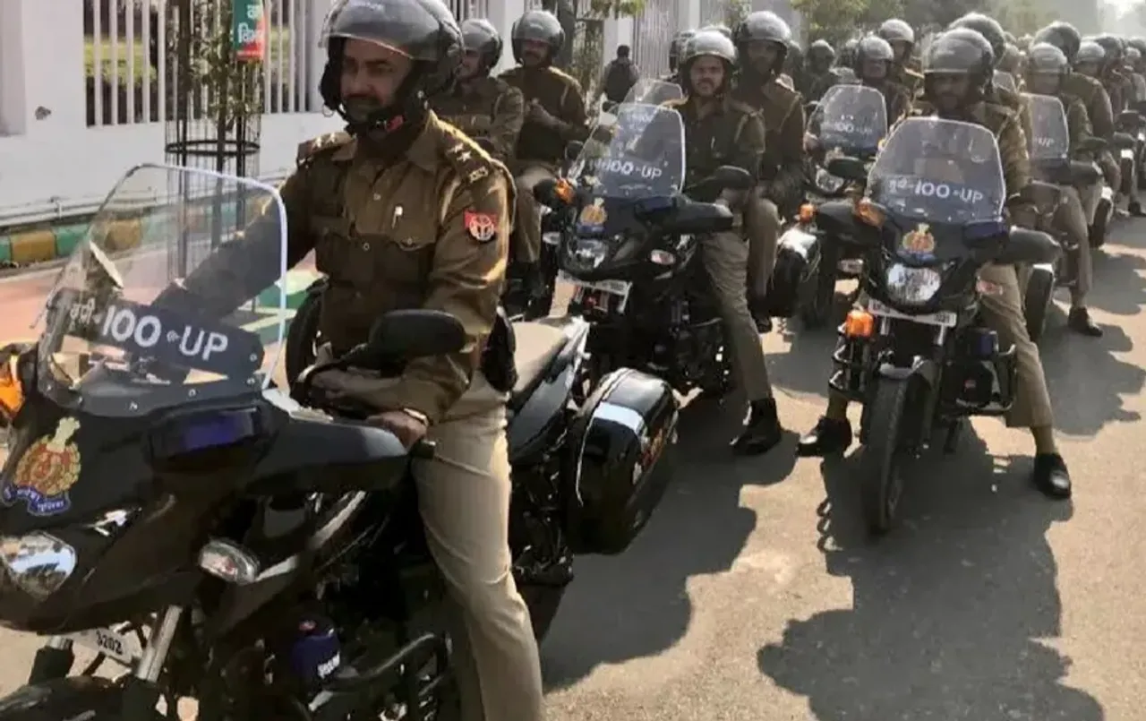 Lucknow Police Eagle Mobile Team Crime Surveillance