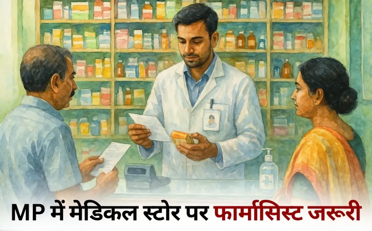 MP Medical Pharmacist Pharmacy Council order No permission to sell medicines without prescription hindi news