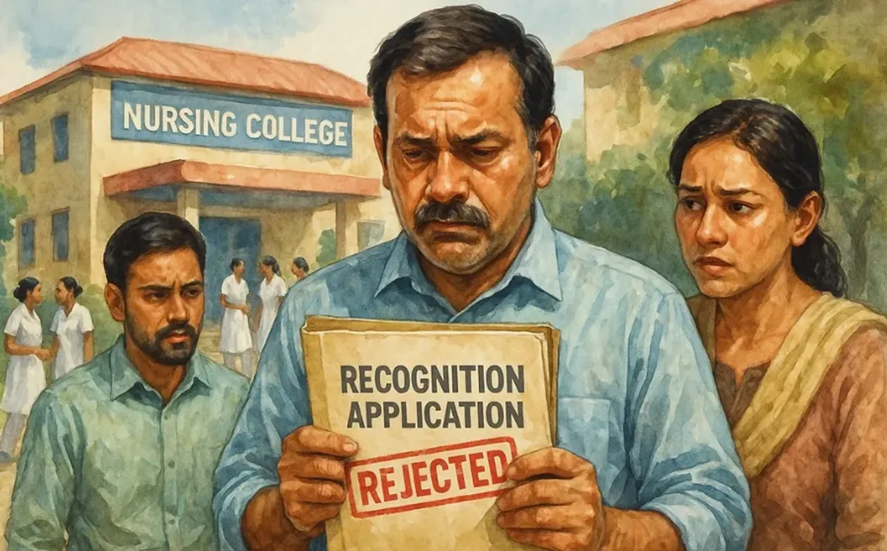 MP Nursing College Recognition 17 government nursing not recognized hindi news