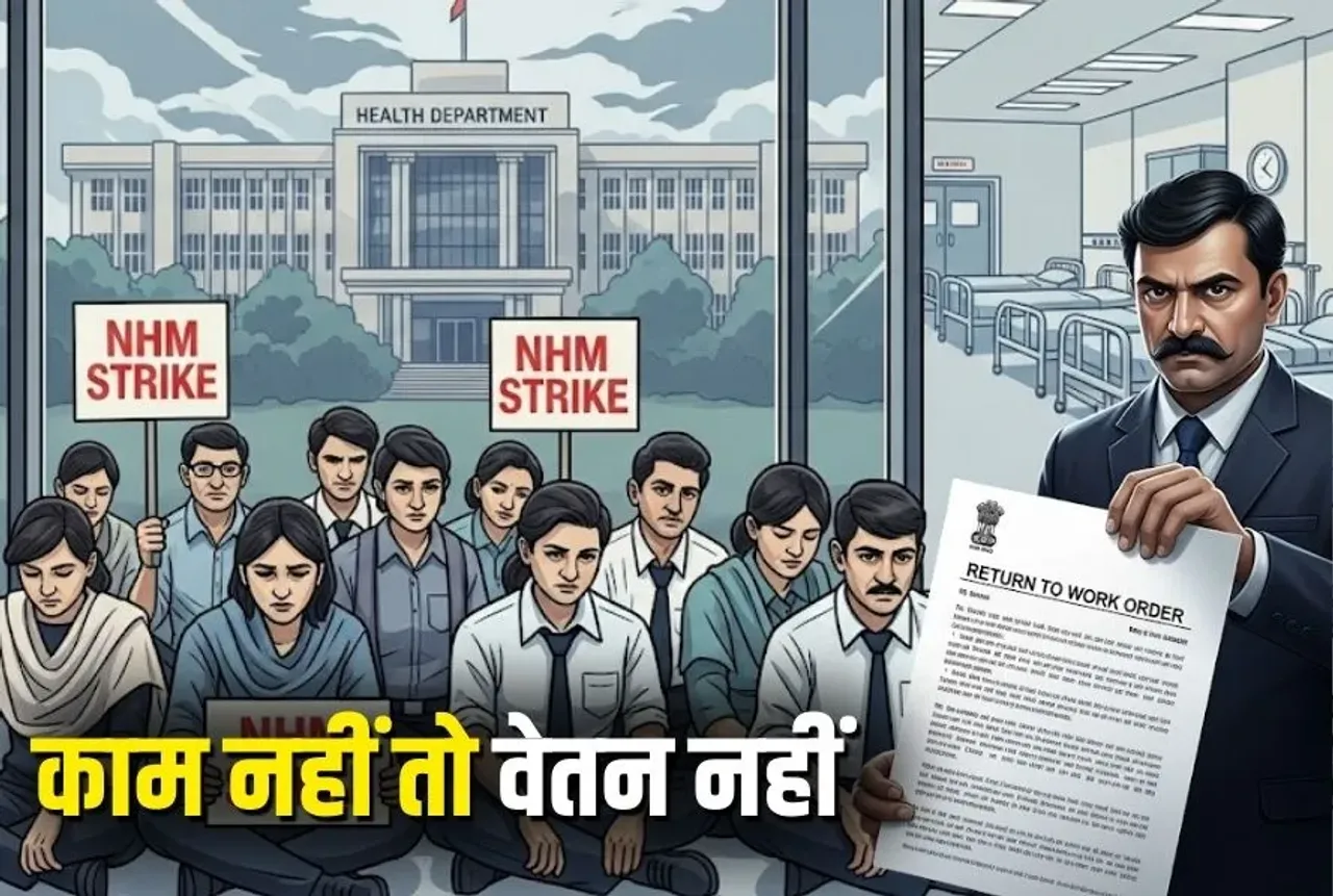 NHM Employees Strike Update No Work No Pay