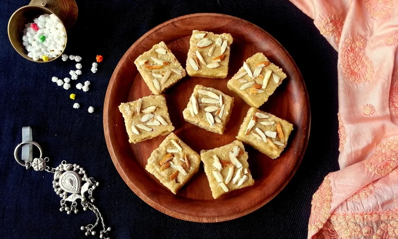 Navratri Choorma Barfi