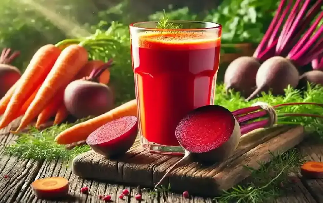 carrot and beetroot juice health benefits
