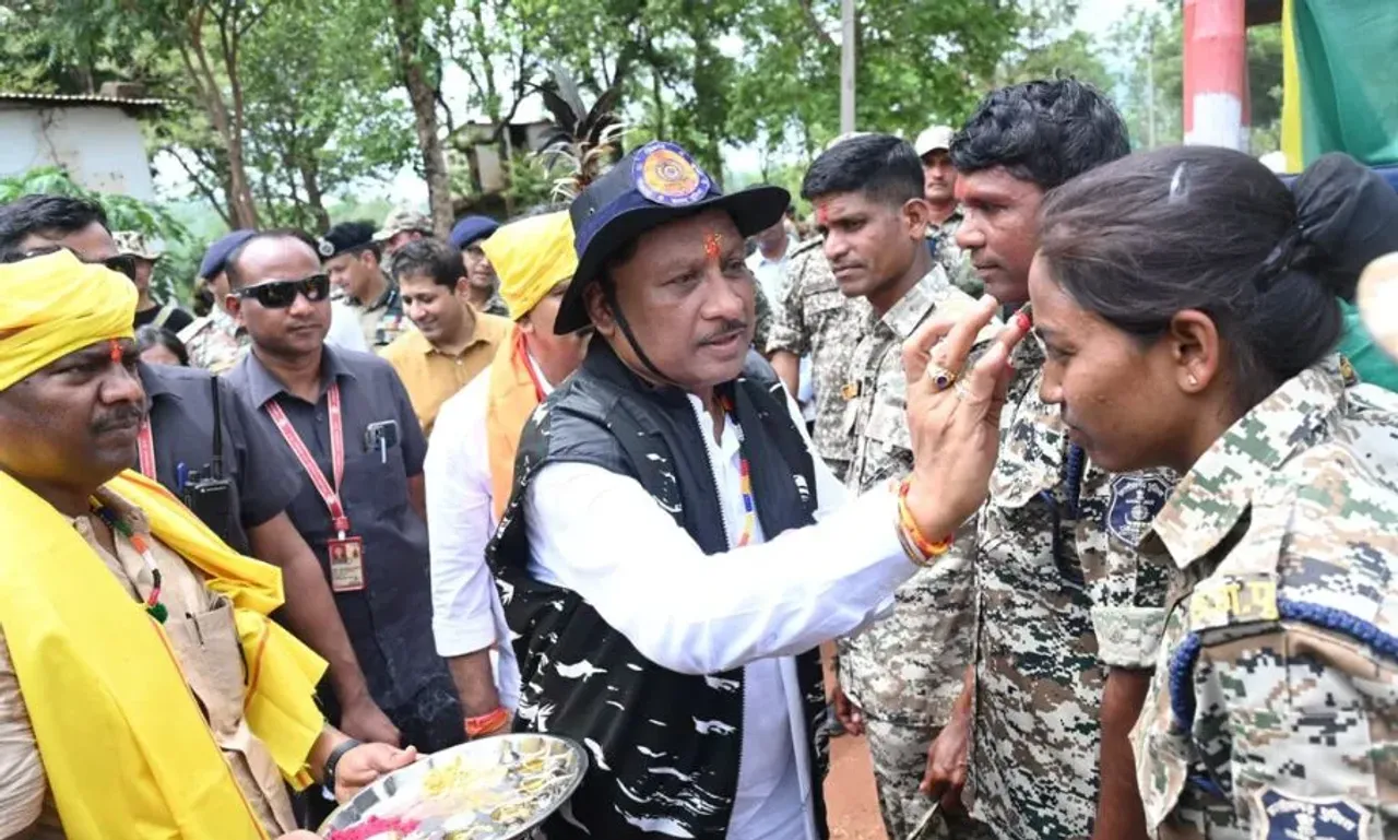 नारायणपुर-बीजापुर सीमा पर नक्सल ऑपरेशन में 27 माओवादी ढेर: DRG के 300 जवान लौटे सुरक्षित, महासचिव बसवराजू भी मारा गया