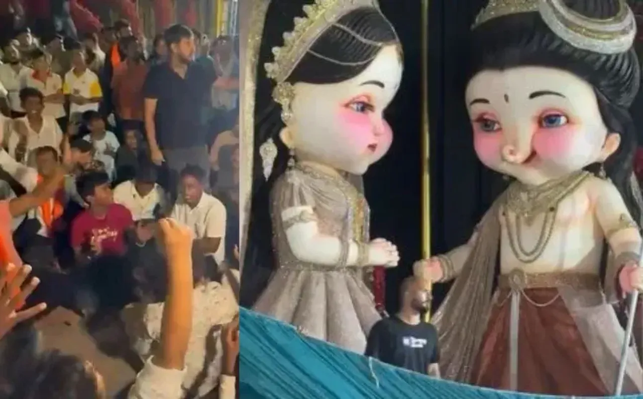 Raipur Ganesh Idol Controversy