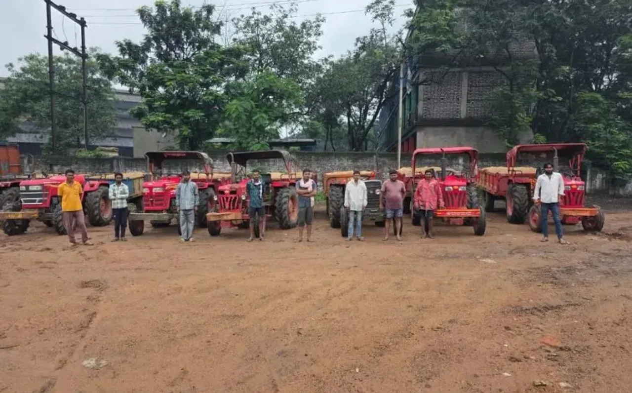 Raigarh Illegal Sand Transportation