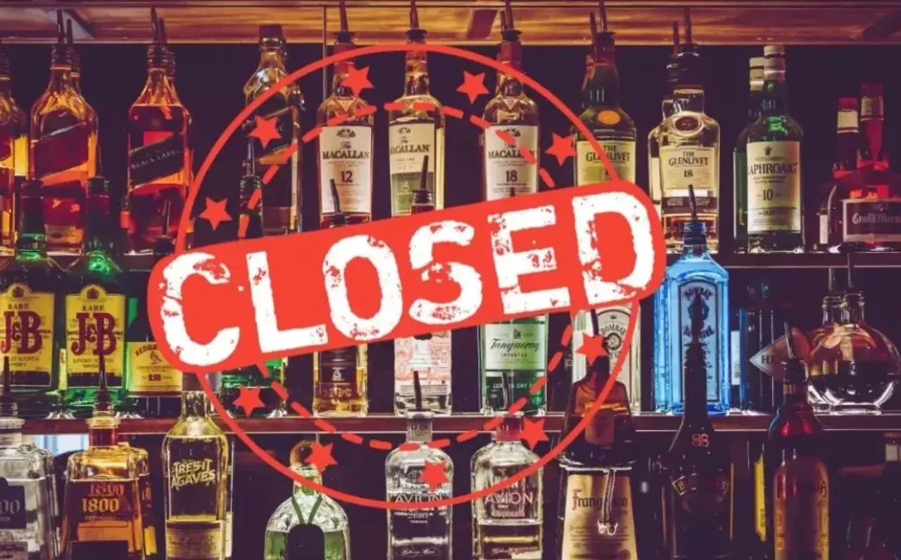 CG Liquor Shop Closed