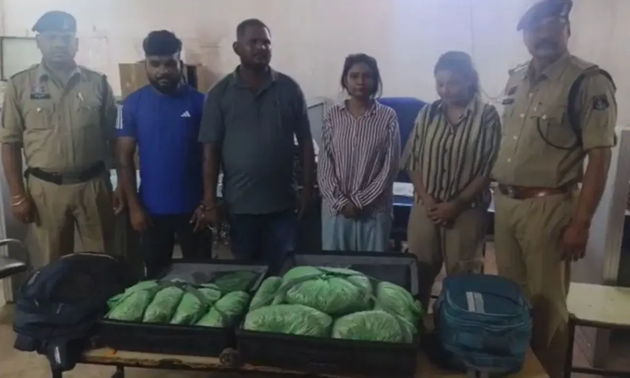 Raipur Ganja Smuggling