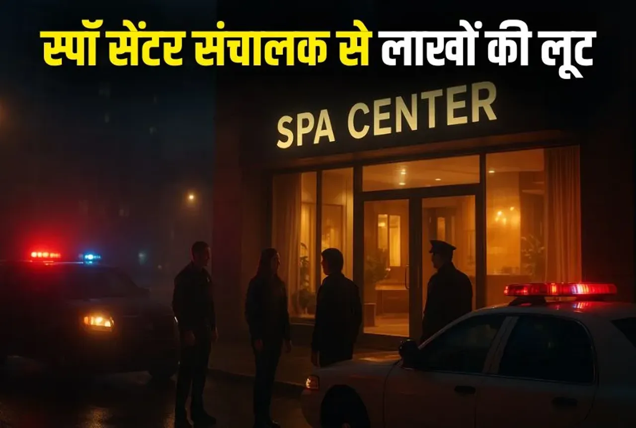 Raipur Spa Center Loot Case