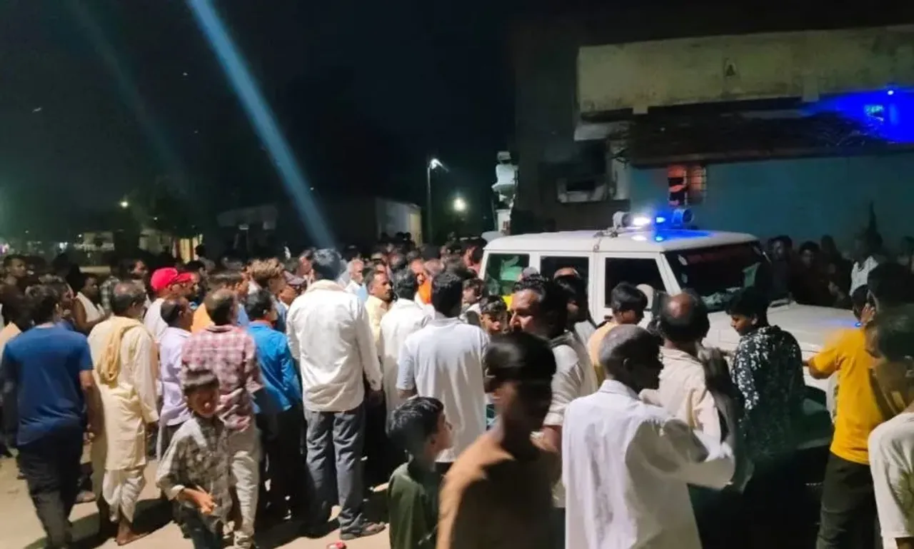 Rajnandgaon Sand Mining Firing