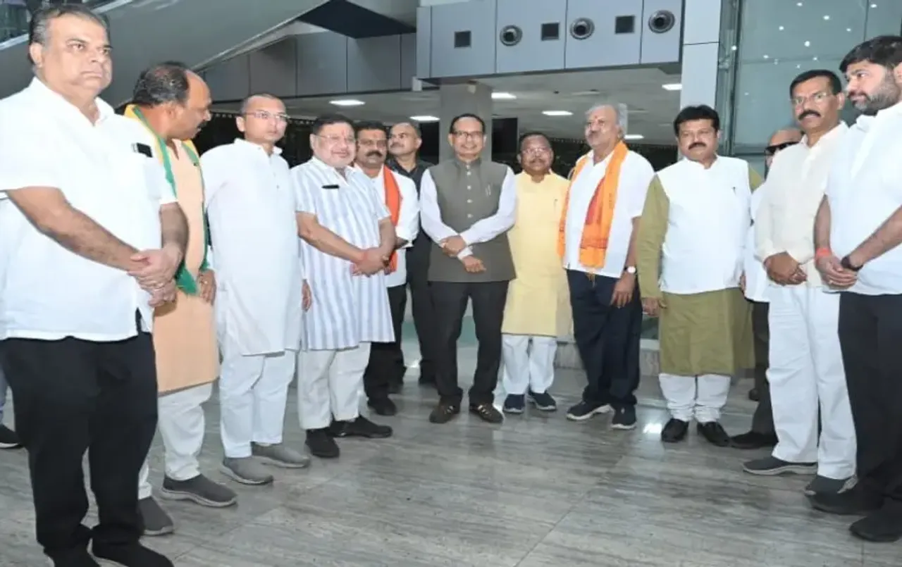 Shivraj Singh Chauhan CG visit