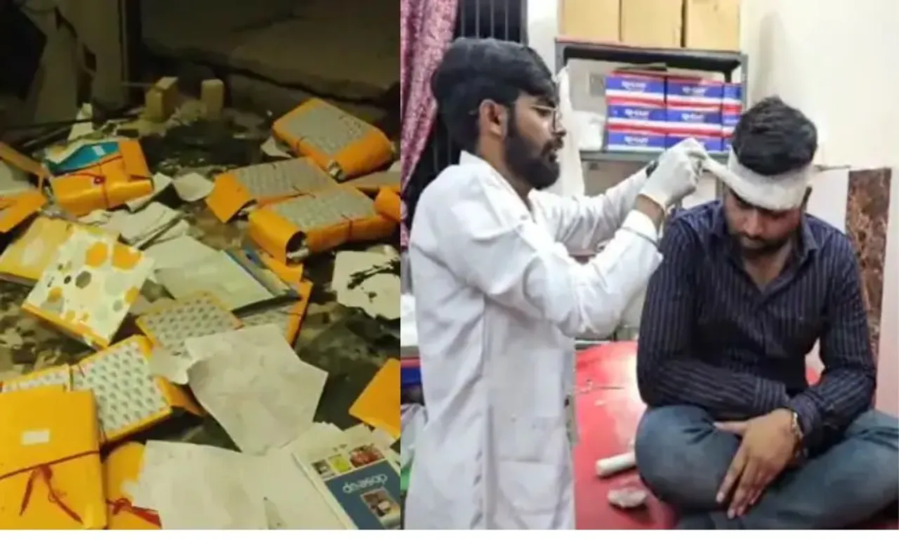 Surajpur Solvent Plant Loot