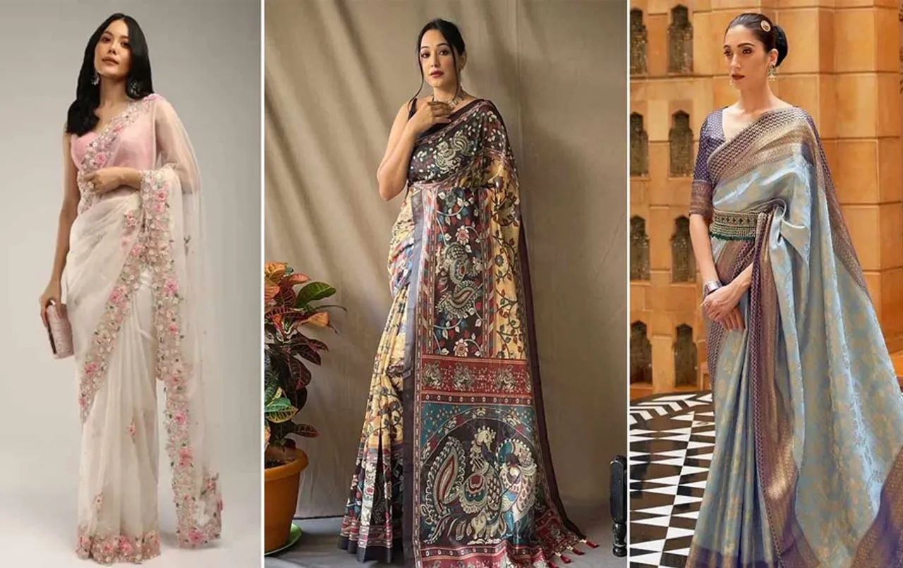 शादी में ब्राइड्समैड के लिए परफेक्ट साड़ी डिजाइन: अभी खरीदने पर मिलेगा 50 प्रतिशत से ज्यादा का डिस्काउंट, ये रहीं लिंक