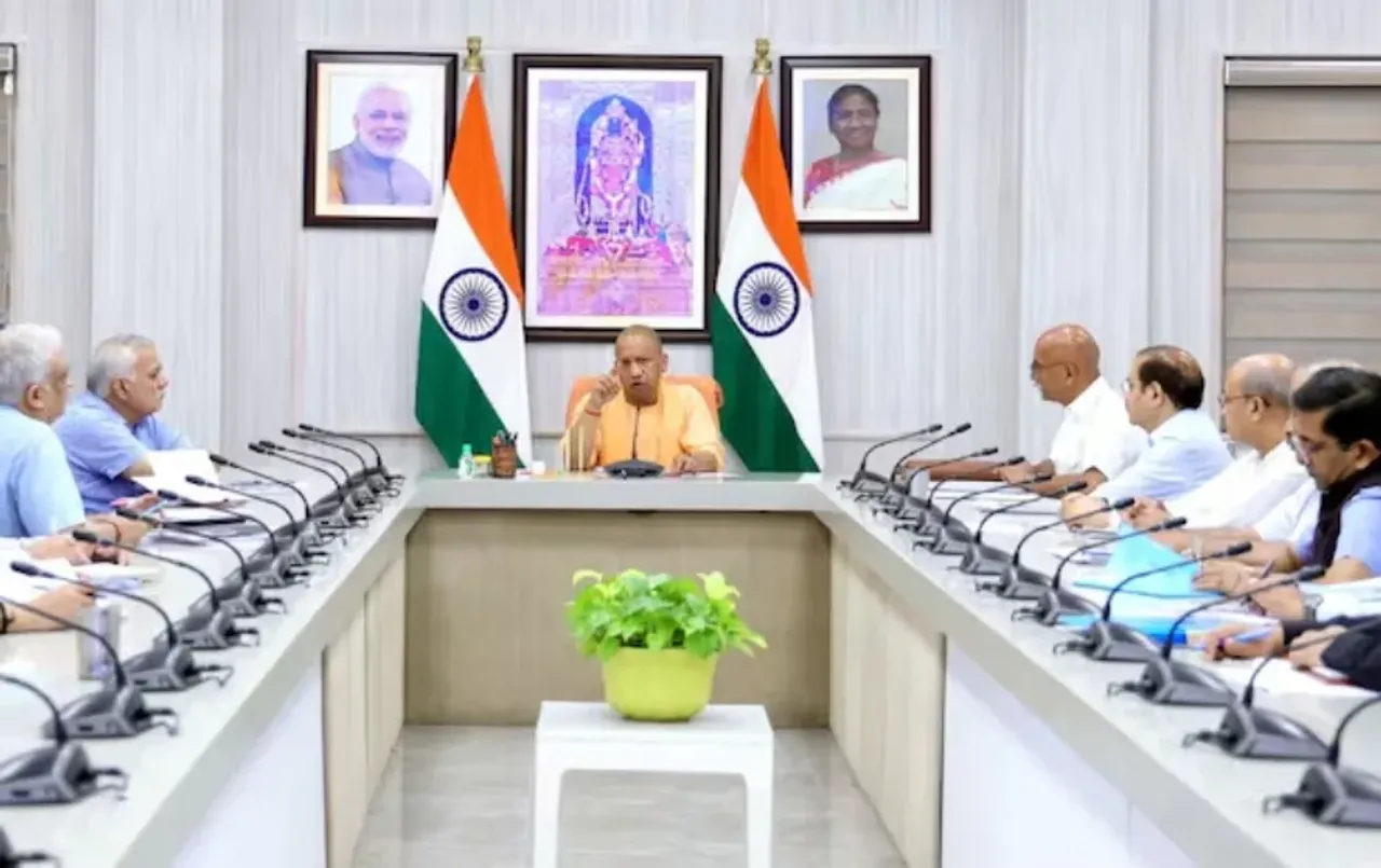 UP CM Yogi Adityanath Cabinet Meeting Agniveer Police Bharti zxc