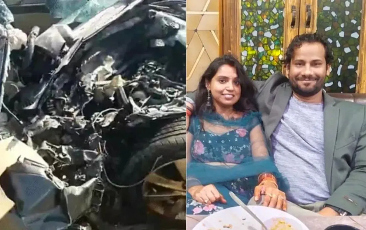 UP Lucknow Manoharpur-Dausa National Highway fatal road accident