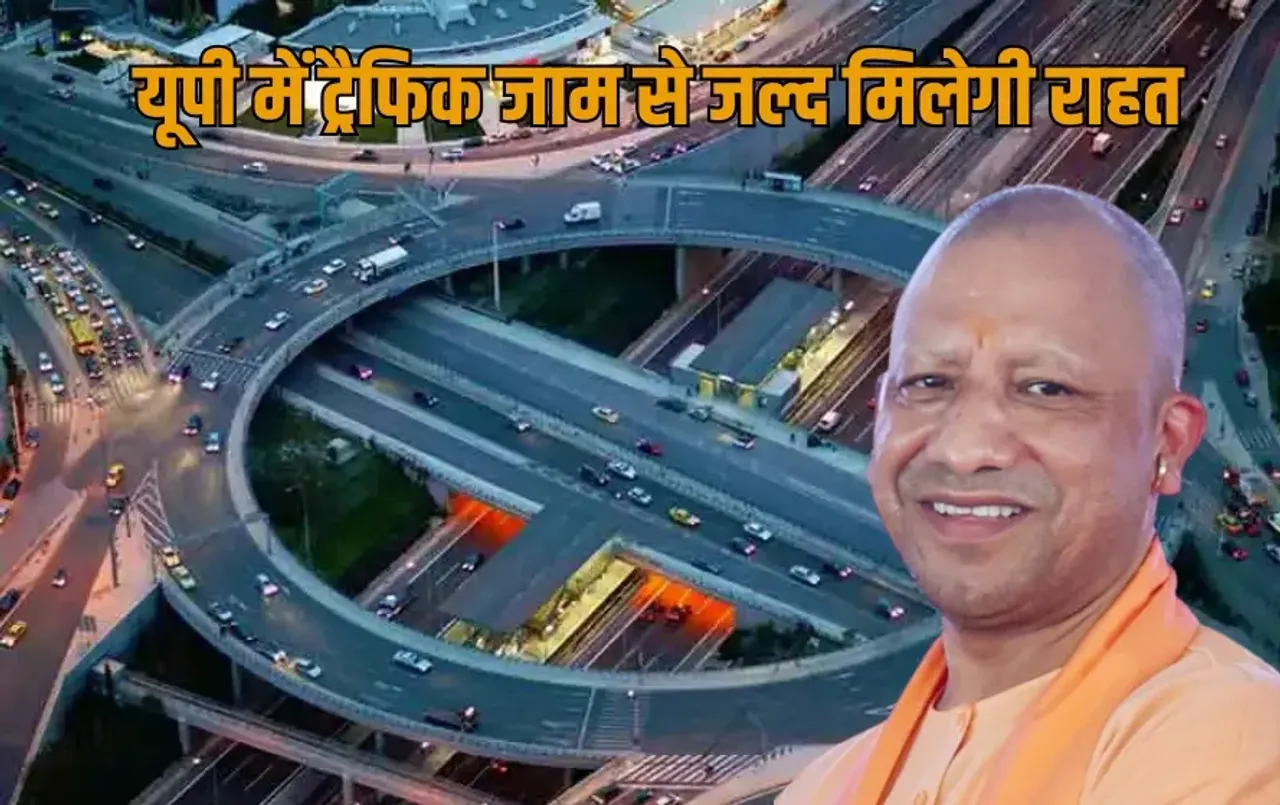 UP Lucknow traffic jam problem 62 ring roads bypass flyovers built 2025-26 zxc
