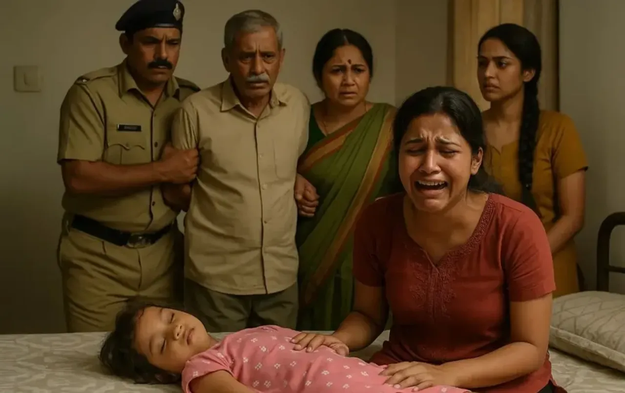 UP Saharanpur Grandmother slit throat of 5 months old child zxc