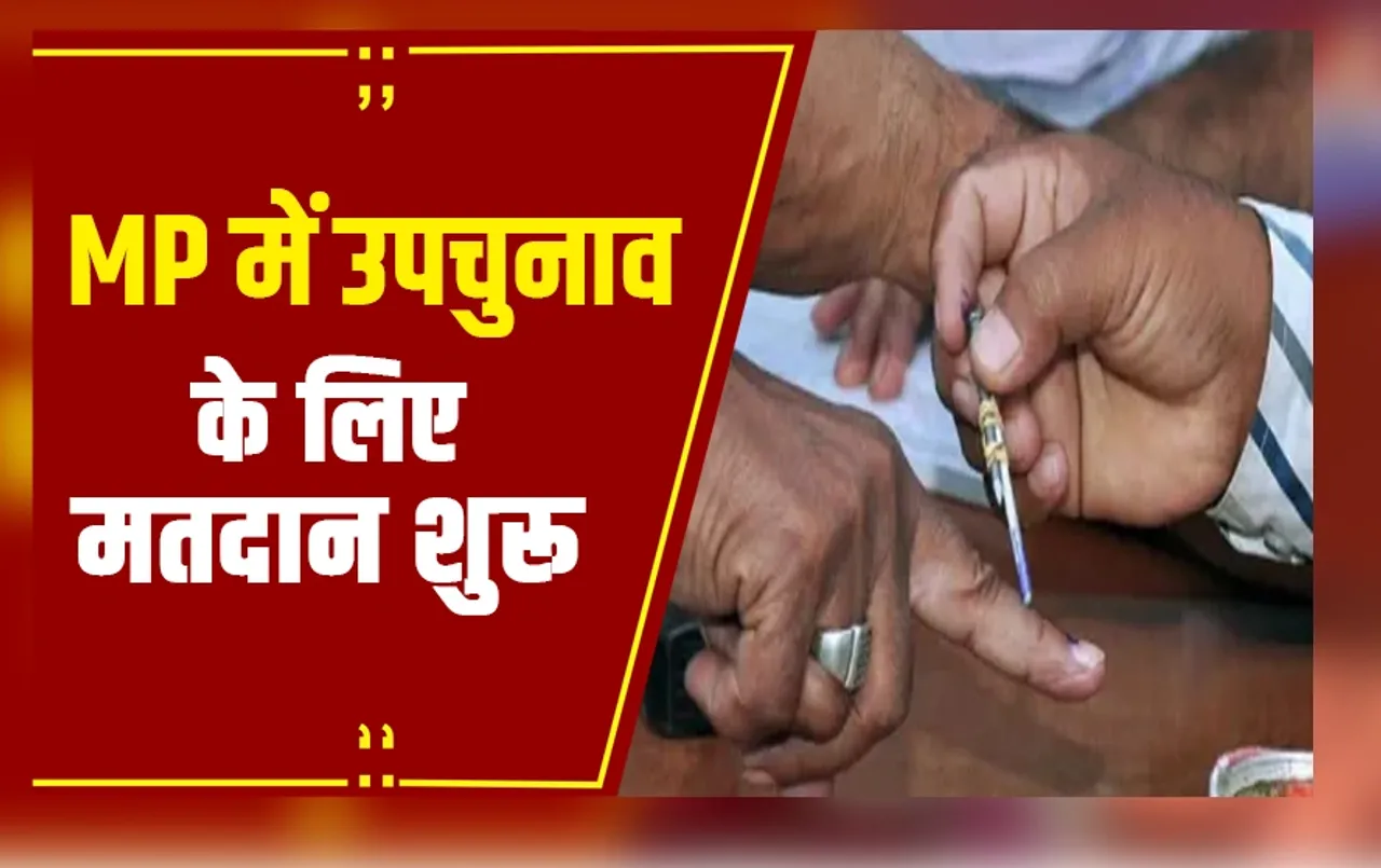 MP By Election: MP में उपचुनाव के लिए वोटिंग जारी, बुदनी, विजयपुर सीट पर मतदान शुरु