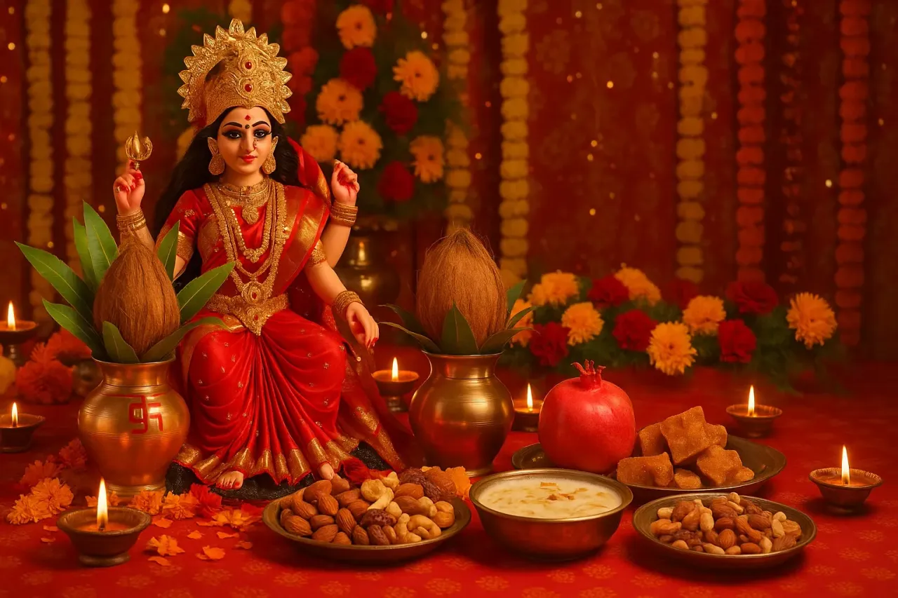 Shardiya Navratri 2025 Maa Durga Bhog