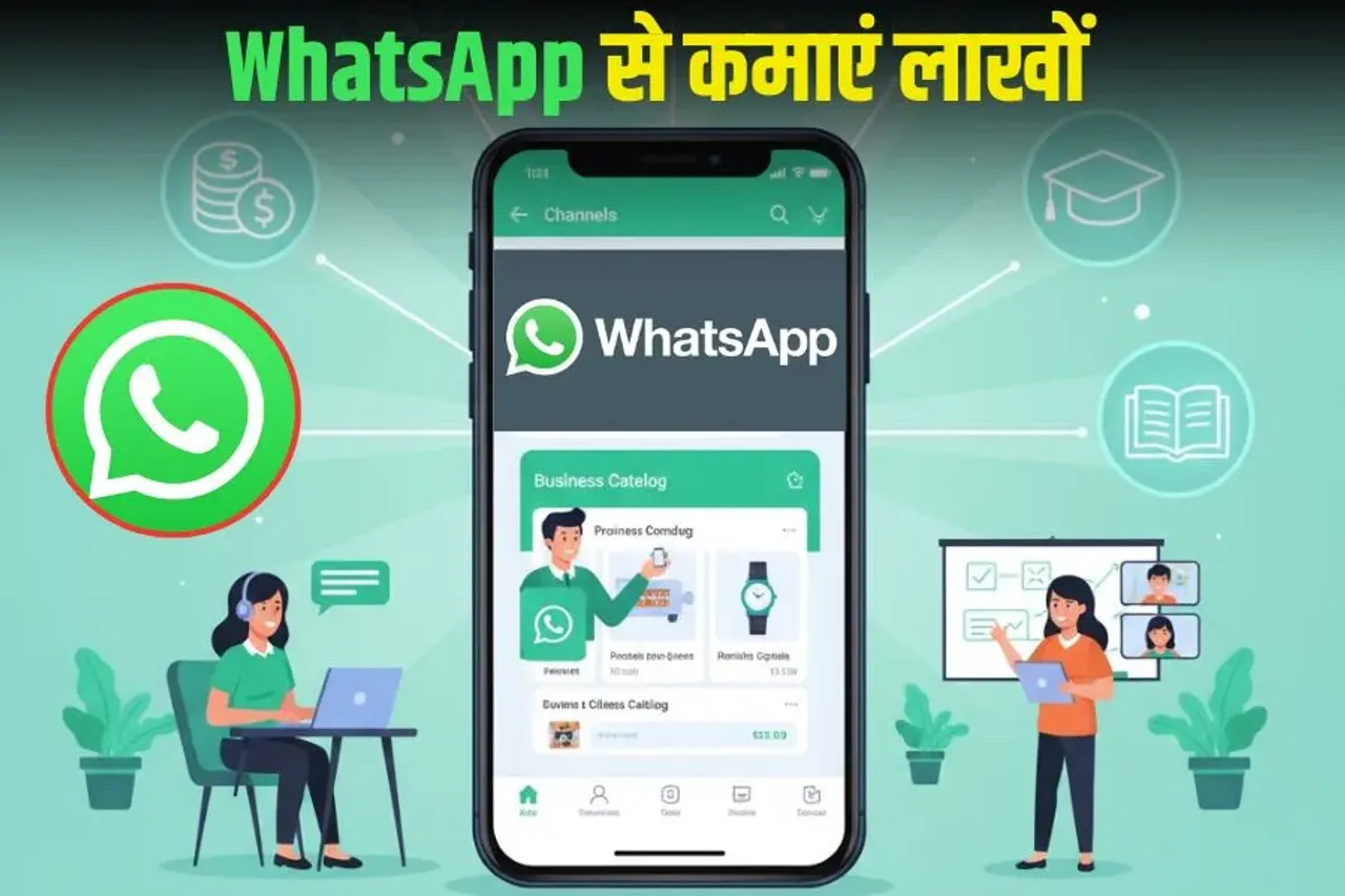 WhatsApp Earning Money: व्हाट्सएप से हर महीने कमाएं लाखों रुपए, जानिए 5 स्मार्ट तरीके जिनसे बढ़ेगी आपकी इनकम...