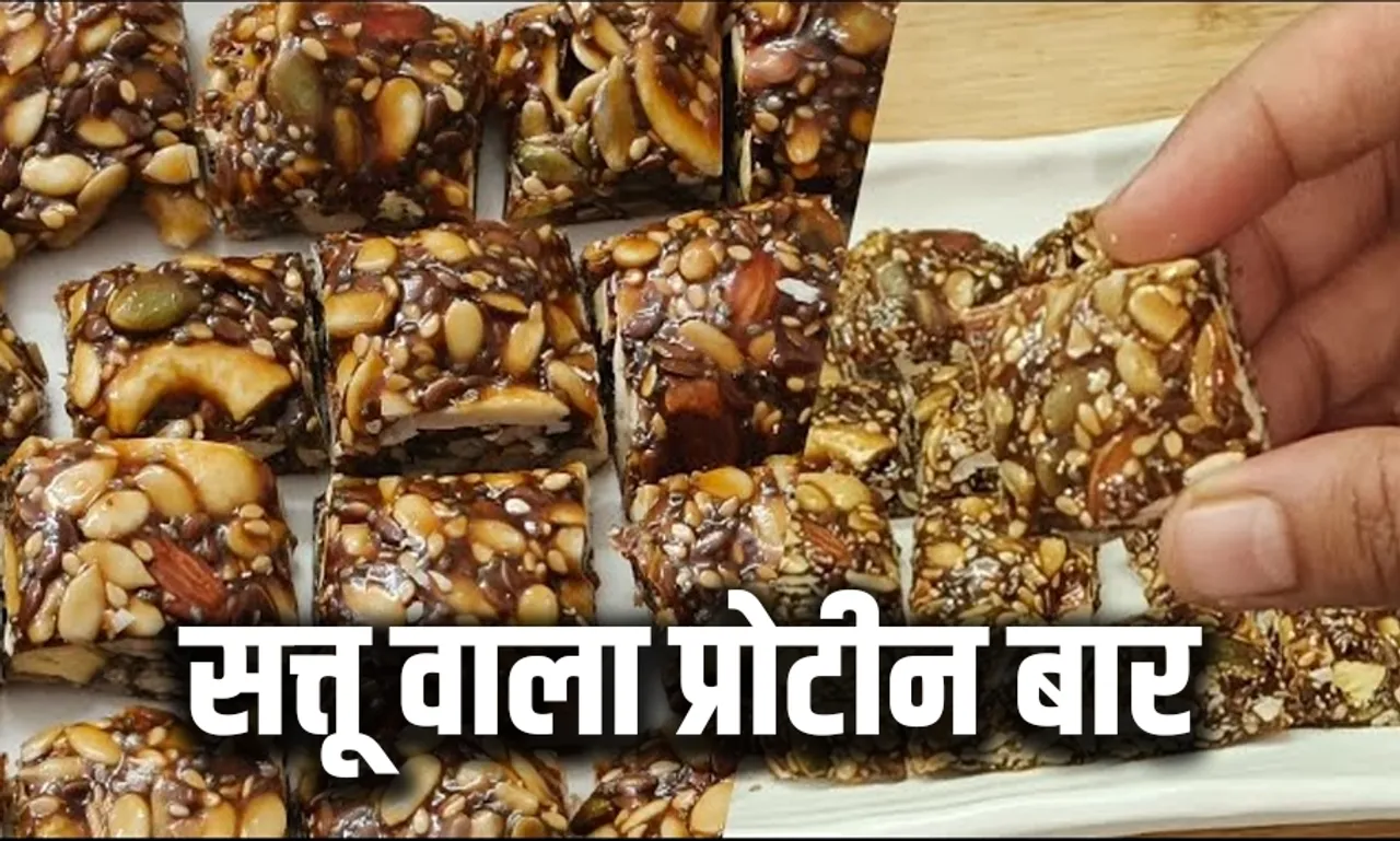 Winter Sattu Protein Bar