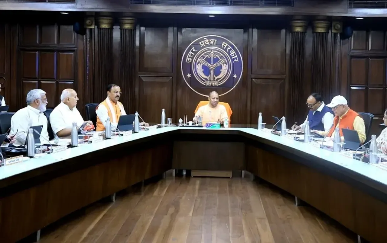 Yogi cabinet Decision 2025 UP Secondary Education Reforms mahila safety vahan zxc