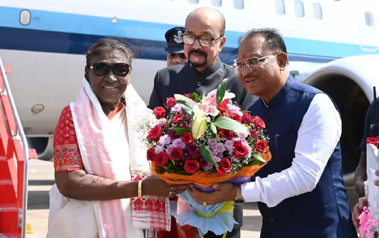 Draupadi Murmu CG Visit