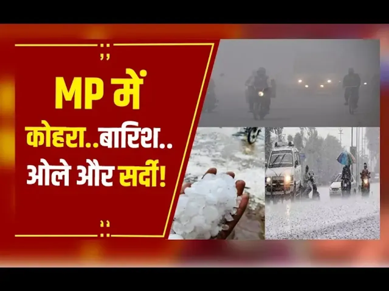MP Weather Update: MP के इन जिलों में आज बारिश का अलर्ट, भोपाल समेत कई जिलों में छाया कोहरा
