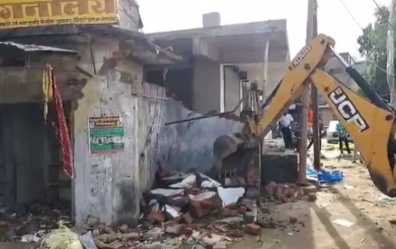 Surajpur Bulldozer Action