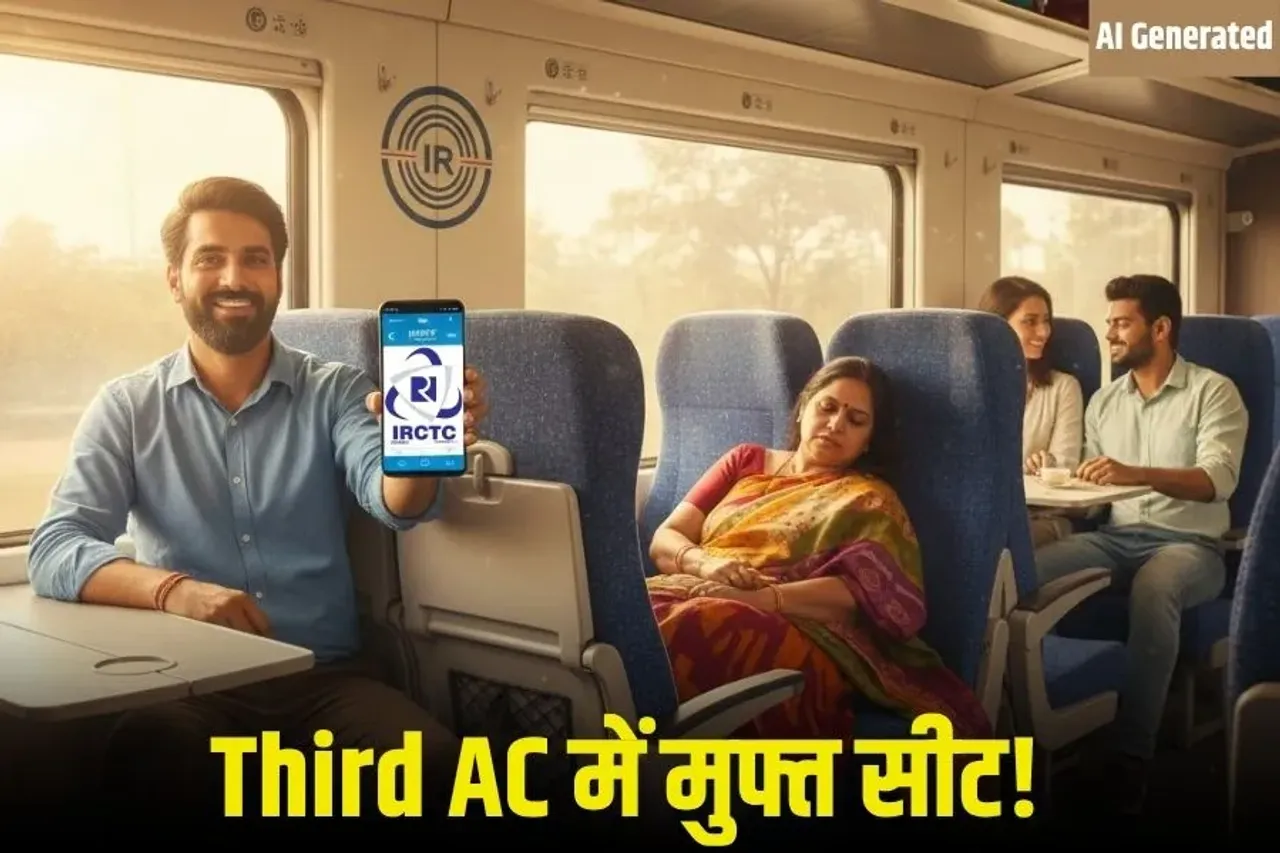 Indian Railway: स्लीपर का टिकट बुक करते समय इस ऑप्शन पर करें क्लिक, मिल सकती है थर्ड एसी में मुफ्त सीट