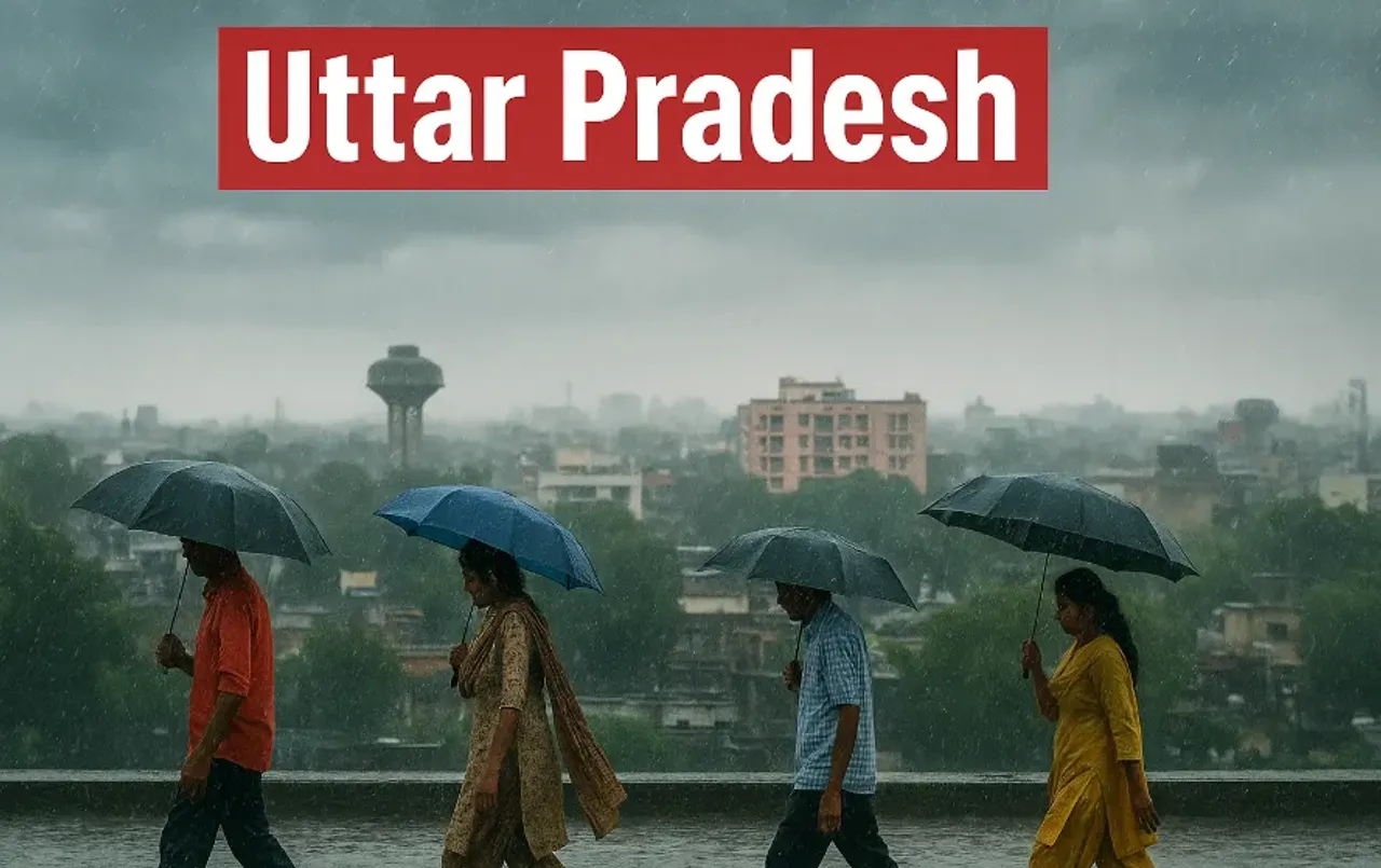 UP Monsoon Update: यूपी में मानसून की चाल सुस्त, पूर्वी यूपी में राहत तो पश्चिमी यूपी में उमस और बौछारों से बढ़ी परेशानी