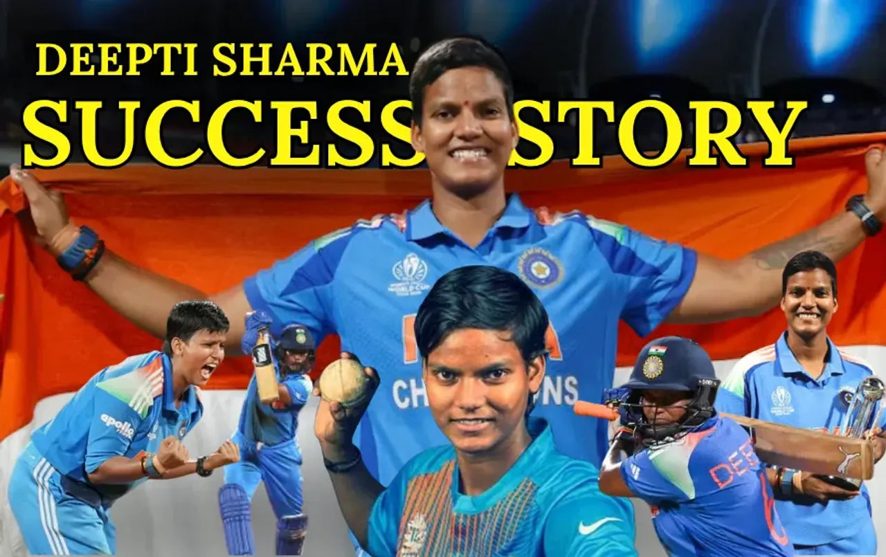 Deepti Sharma Success Story: आगरा की गलियों से वर्ल्ड कप जीत तक, भारत की Queen of Consistency ने रचा इतिहास