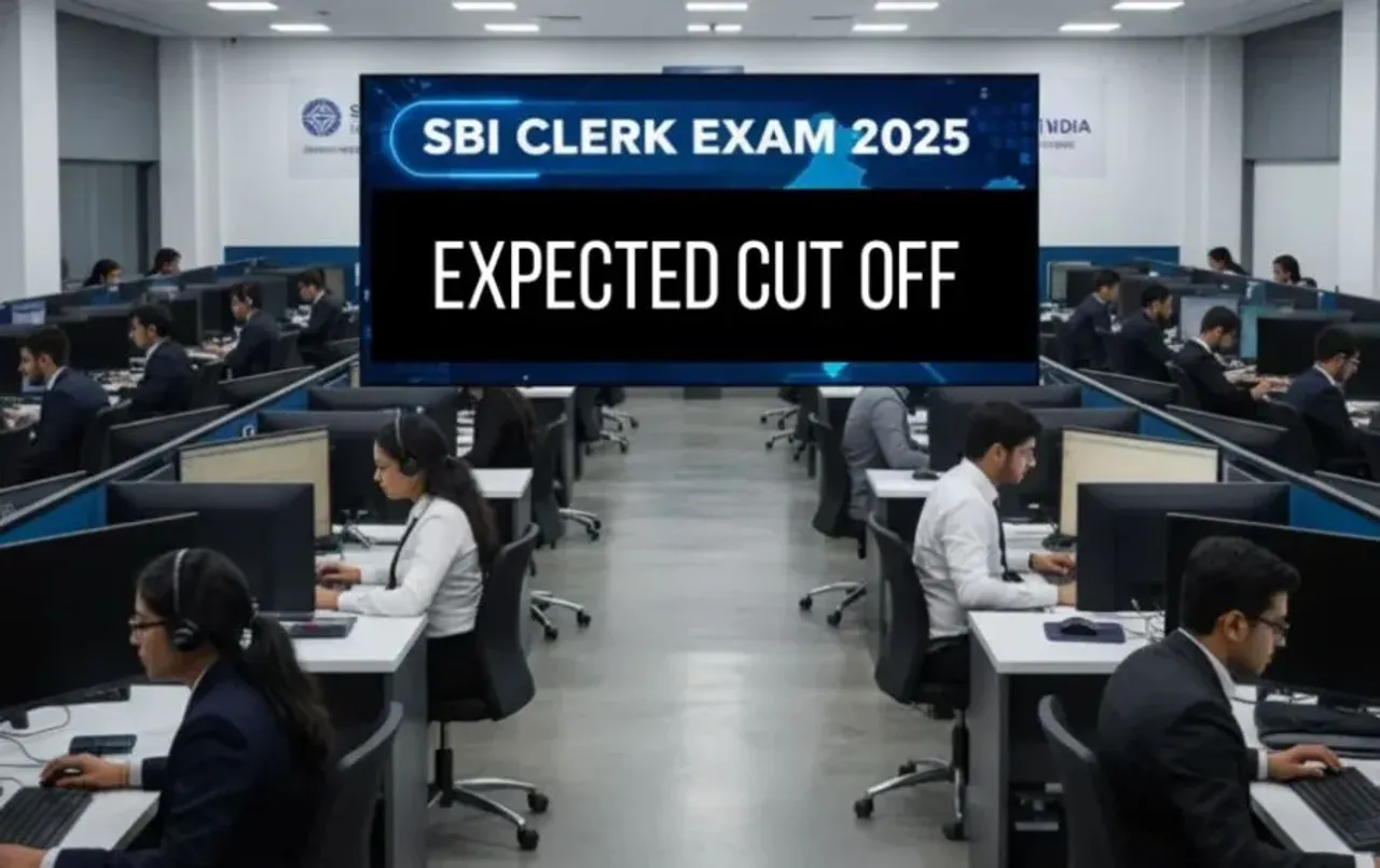 sbi-clerk-2025-expected-cut-off-state-wise-category-wise hindi news zxc