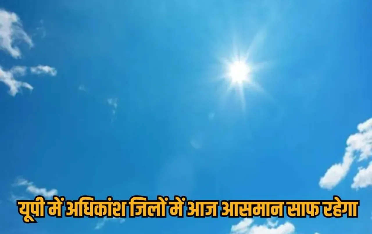 up-weather-today-monsoon-withdrawal-clear-sky-lucknow-noida-temperature hindi news zxc 