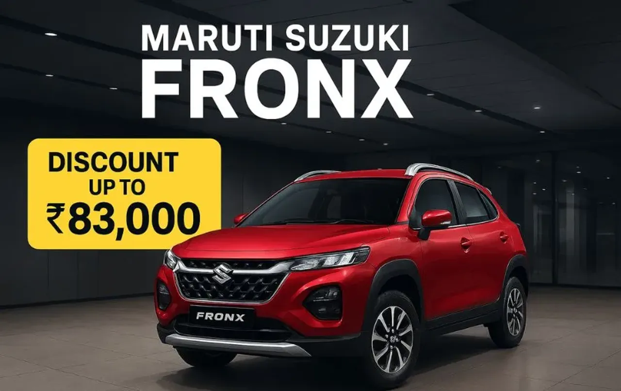 Maruti Suzuki Fronx Discount 2025: Fronx पर अब तक का सबसे बड़ा ऑफर, GST कटौती से कितनी होगी बचत