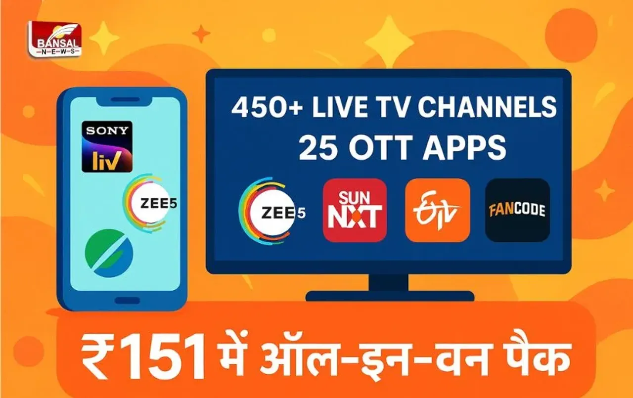 BSNL New Plan: BSNL ने मचाया तहलका, ₹151 में मिलेगा पूरा एंटरटेनमेंट पैक, Jio और DTH कंपनियों की बढ़ी टेंशन