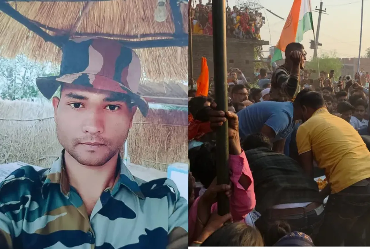 मृतक जवान सूरज कुमार चौधरी