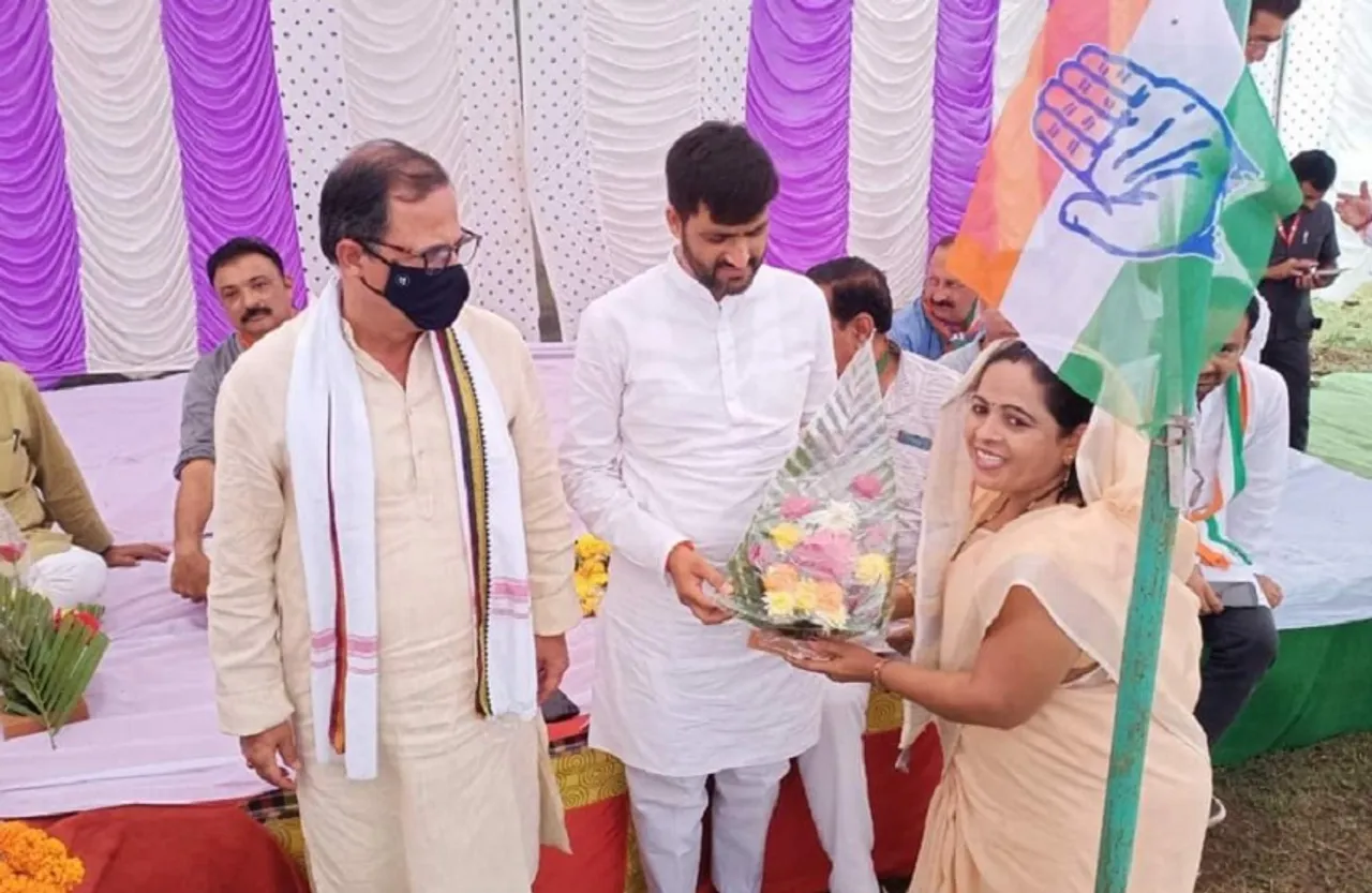 Ajay Singh Rahul : अजय ने कांग्रेस प्रत्याशी के समर्थन में किया प्रचार, बीजेपी पर लगाए कई आरोप