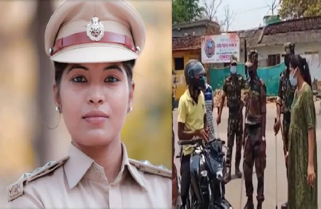 घरों में रहें लोग, इसलिए चिलचिलाती धूप में ड्यूटी पर उचरीं पांच महीने की प्रेगनेंट DSP