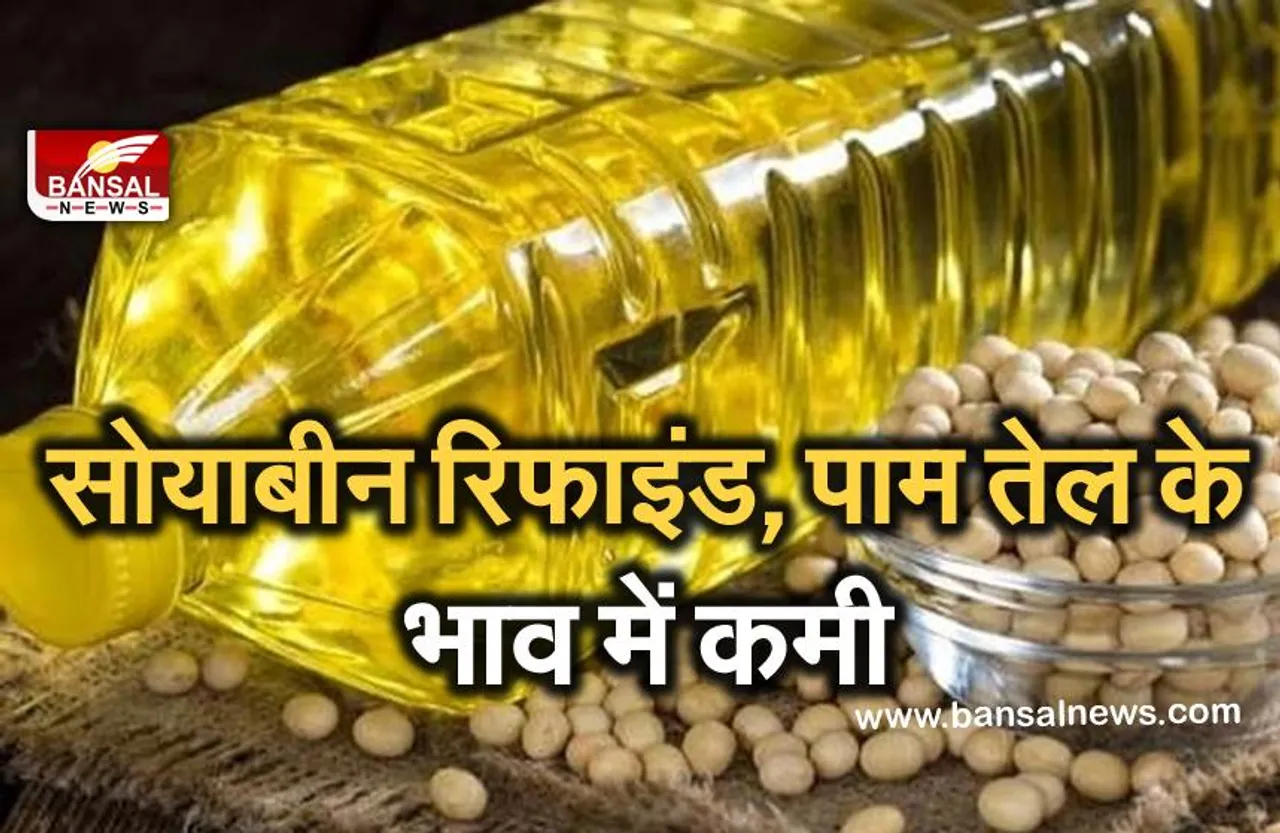 Oil Price Indore: इंदौर में सोयाबीन रिफाइंड, पाम तेल के भाव में कमी