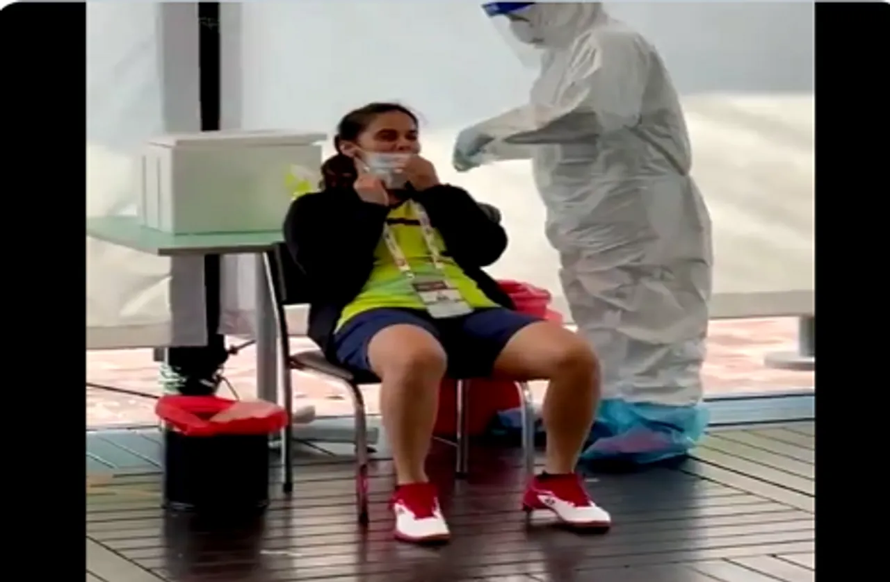 Saina Nehwal Corona Positive : कोरोना पॉजिटिव आने के बाद साइना बाहर, प्रणय के नमूने में विरोधाभासी नतीजे