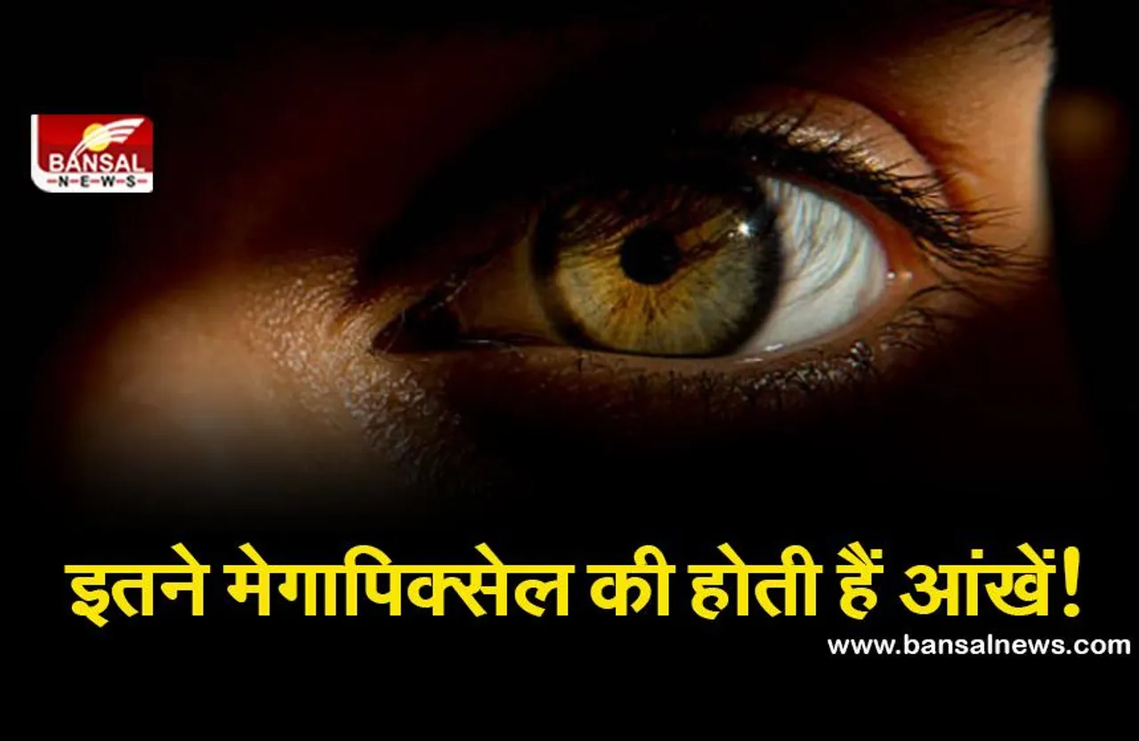 क्या आप जानते हैं कि आपकी आंखें कितने मेगापिक्सेल की हैं? चलिए आज जान लेते हैं