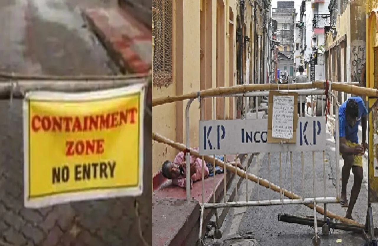राजधानी में बनाए गए 20 कंटेन्मेंट जोन, हबीबगंज और शाहपुरा सहित शहर के 20 इलाके लॉक