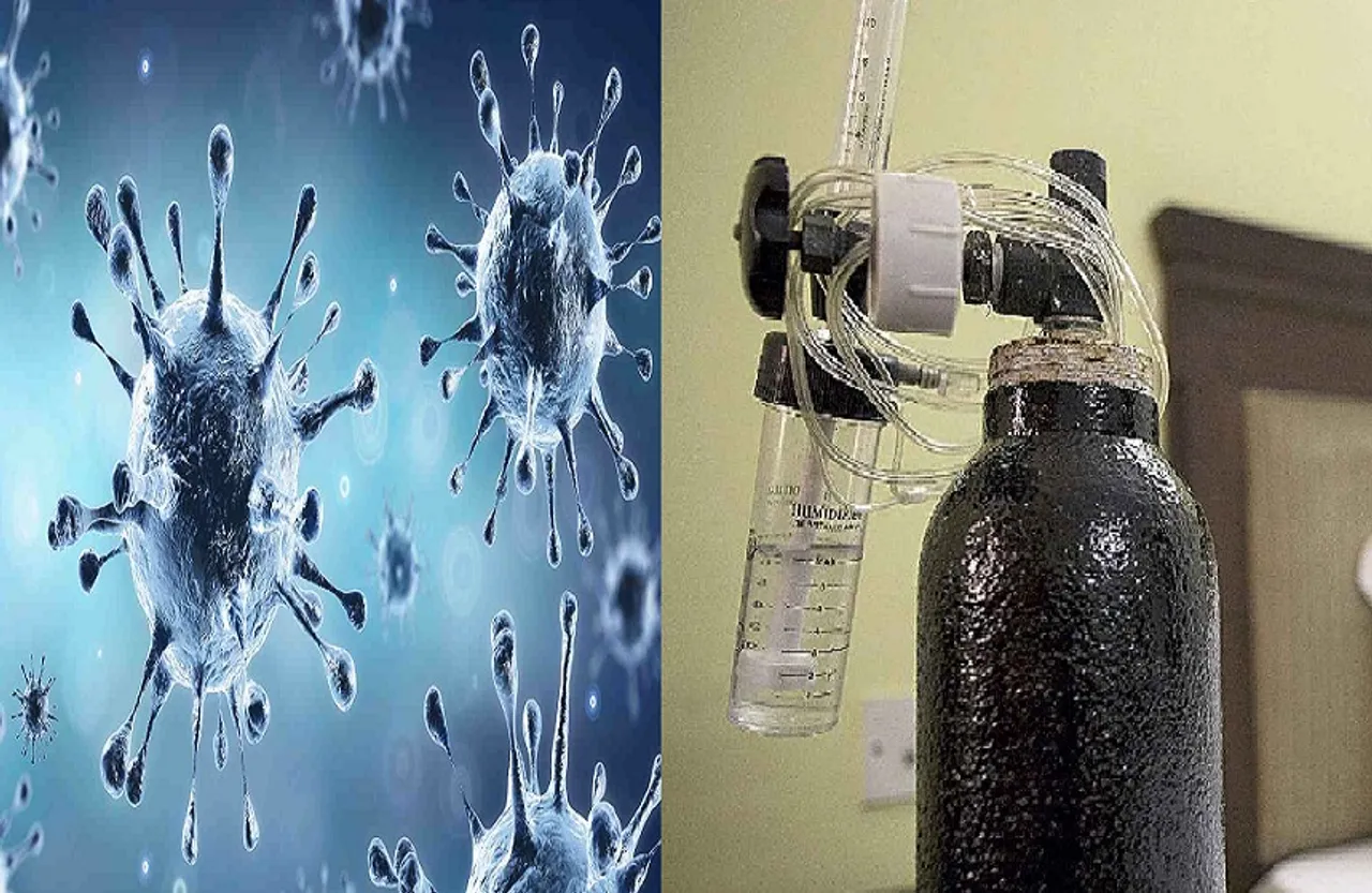 राजस्व अधिकारियों द्वारा जिले में 20 ऑक्सीजन सिलेंडर कोविड केयर यूनिट को दान