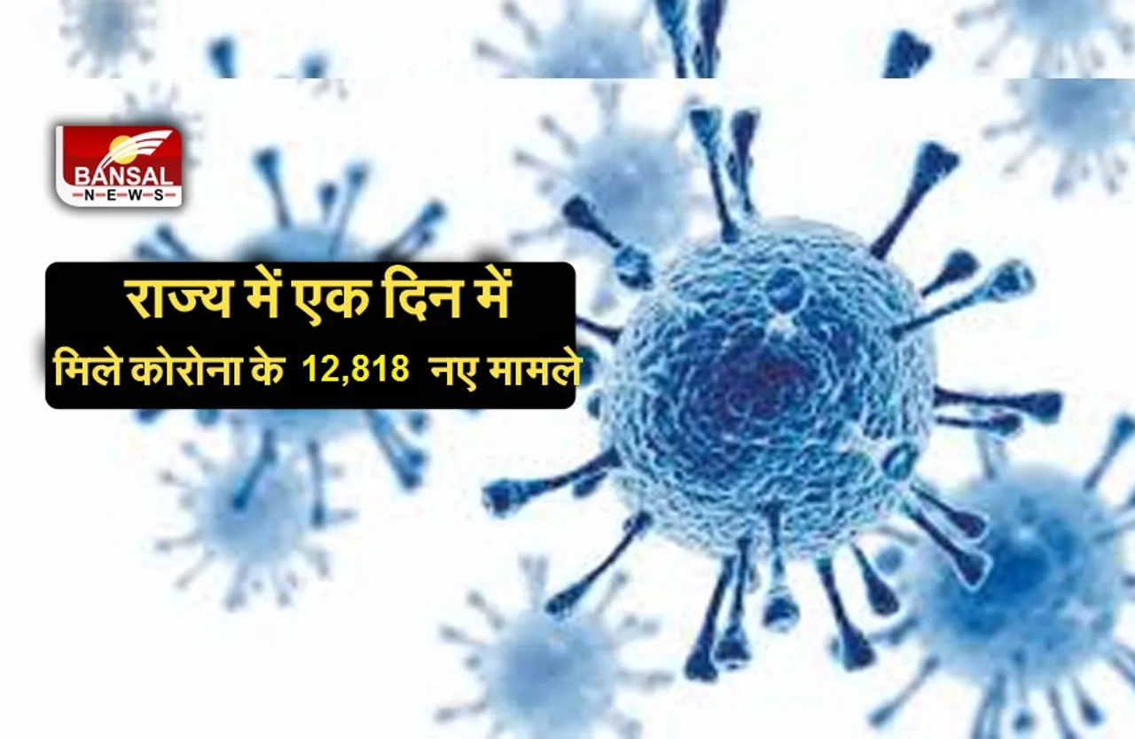 CoronaVirus Update: कोरोना की तीसरी लहर से तबाही शुरू, 24 घंटे में आए कोरोना के 12,818 नए मामले